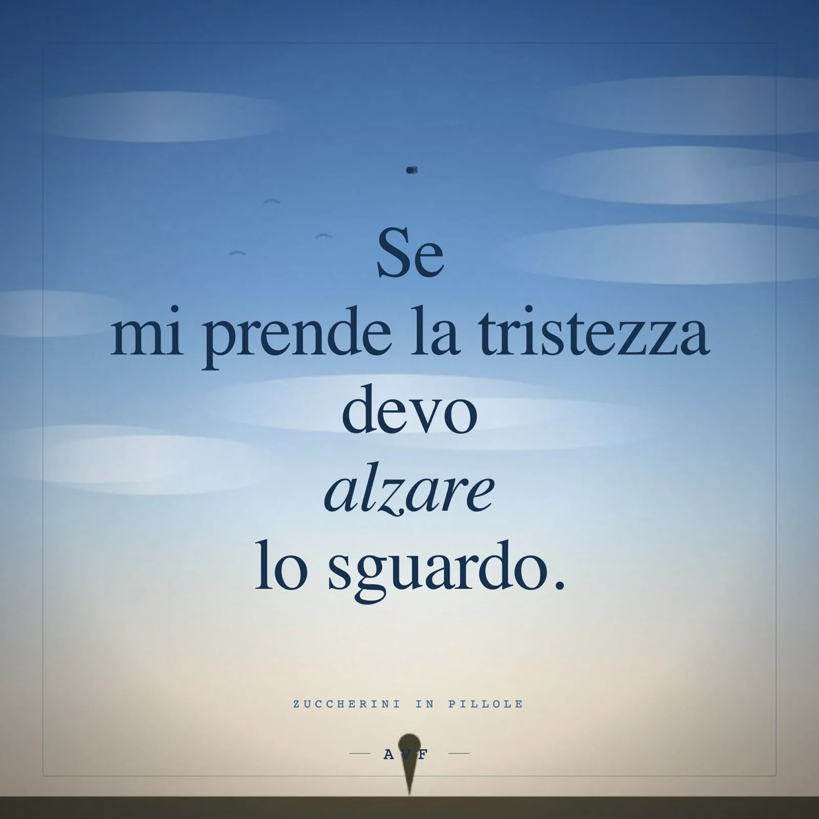Alzare lo sguardo