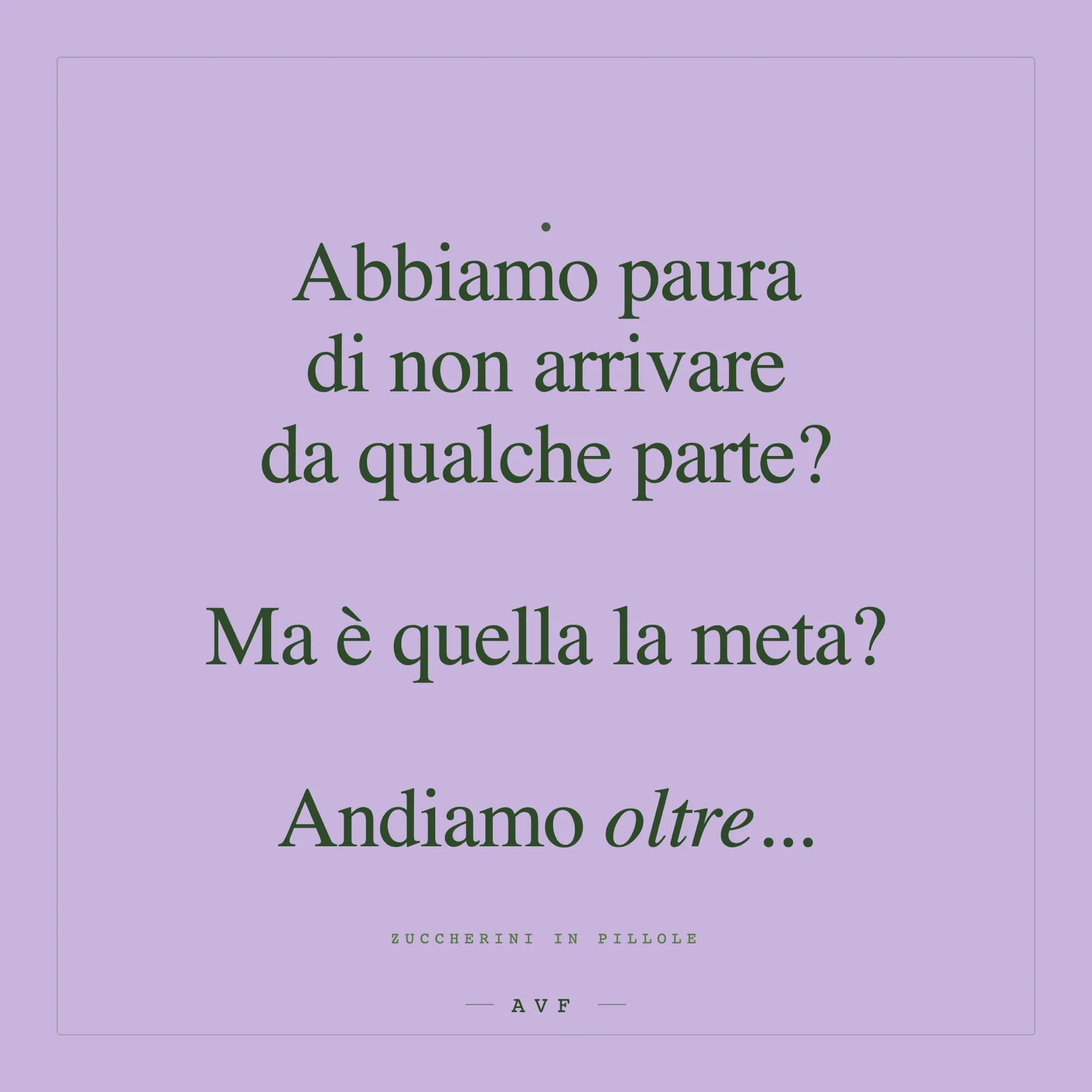 Andiamo oltre