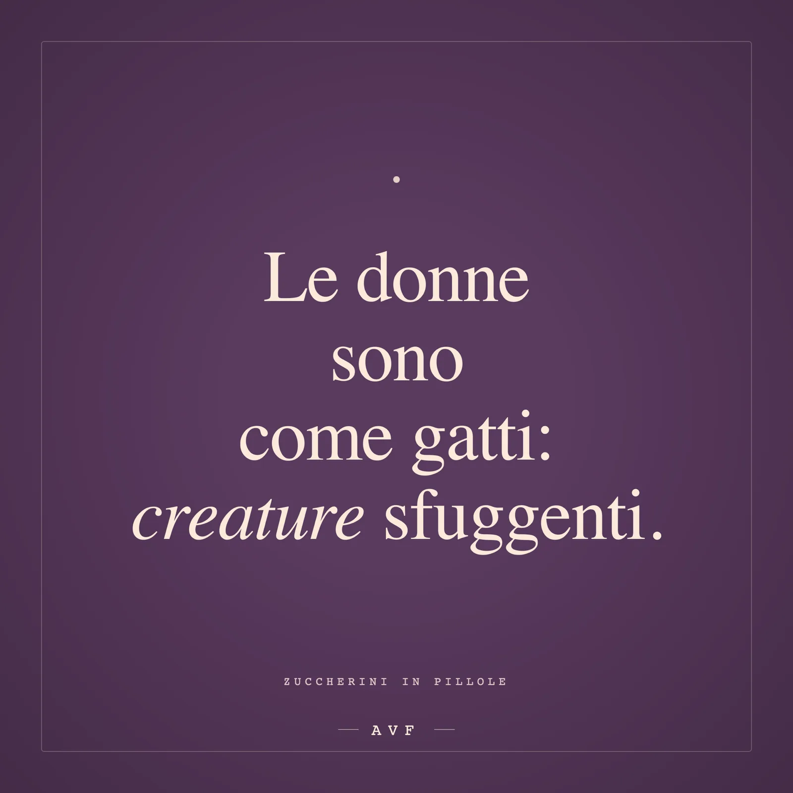 Donne gatti sfuggenti