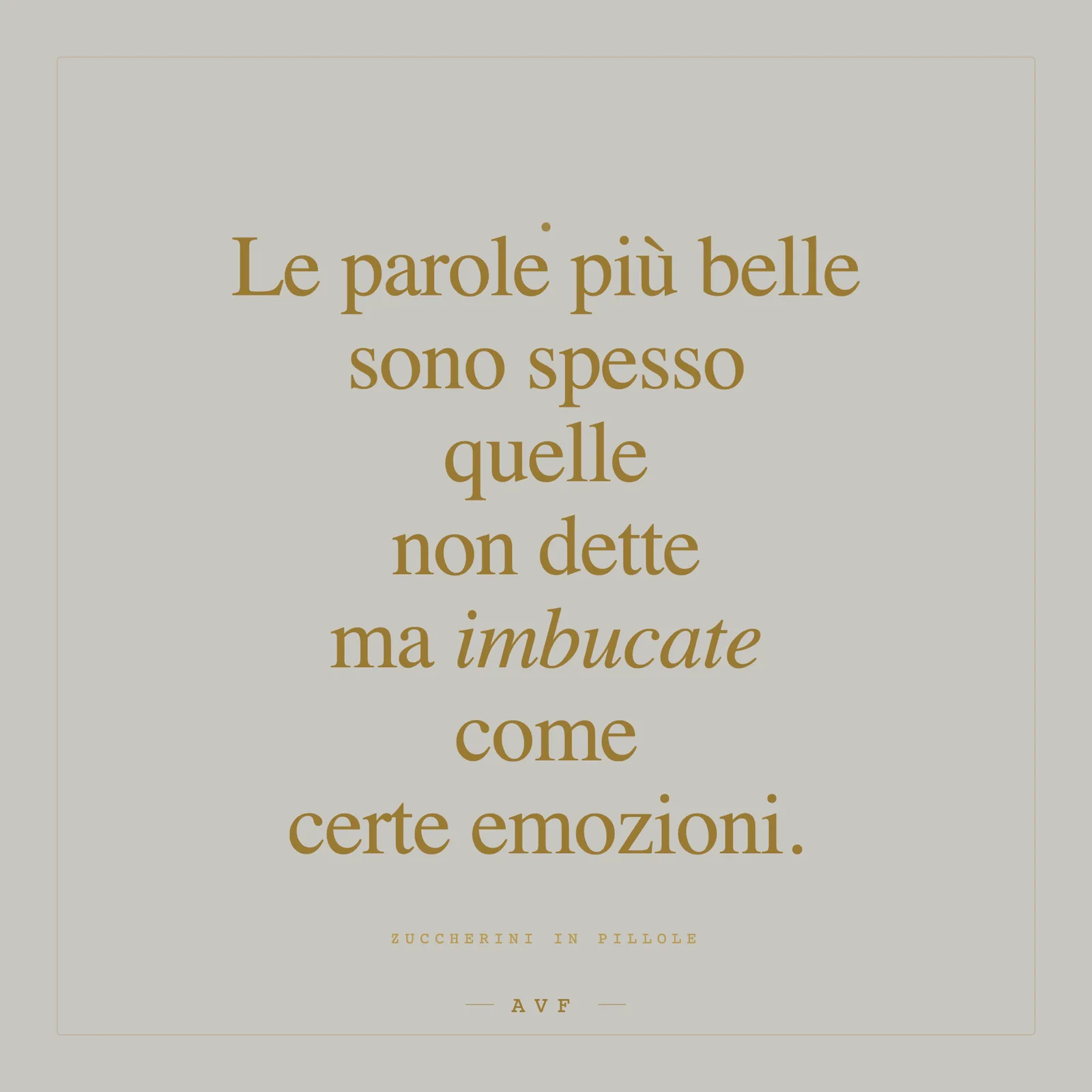 Imbucate come emozioni