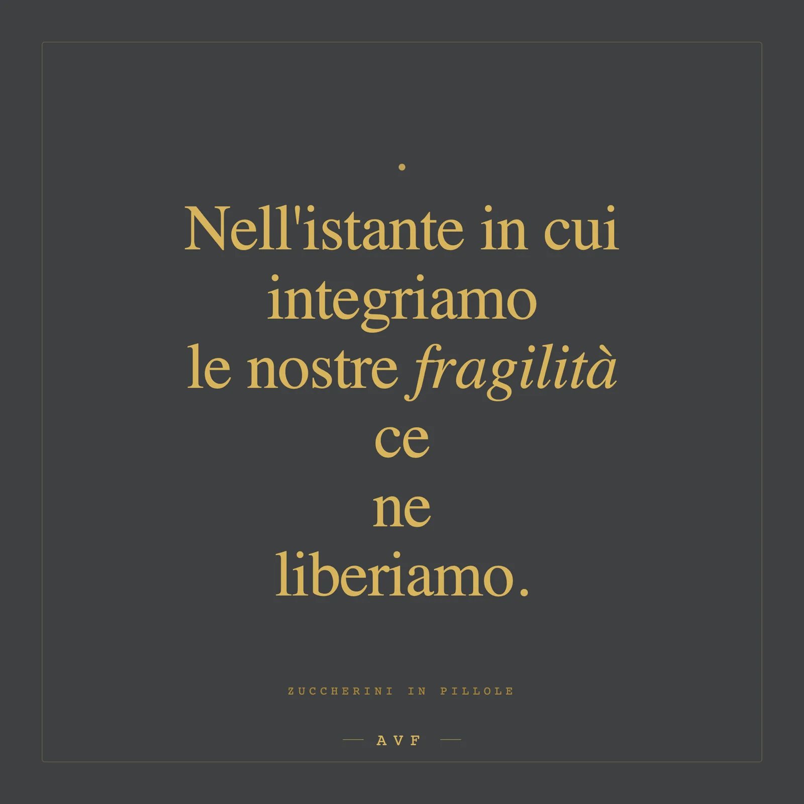 Integriamo fragilita