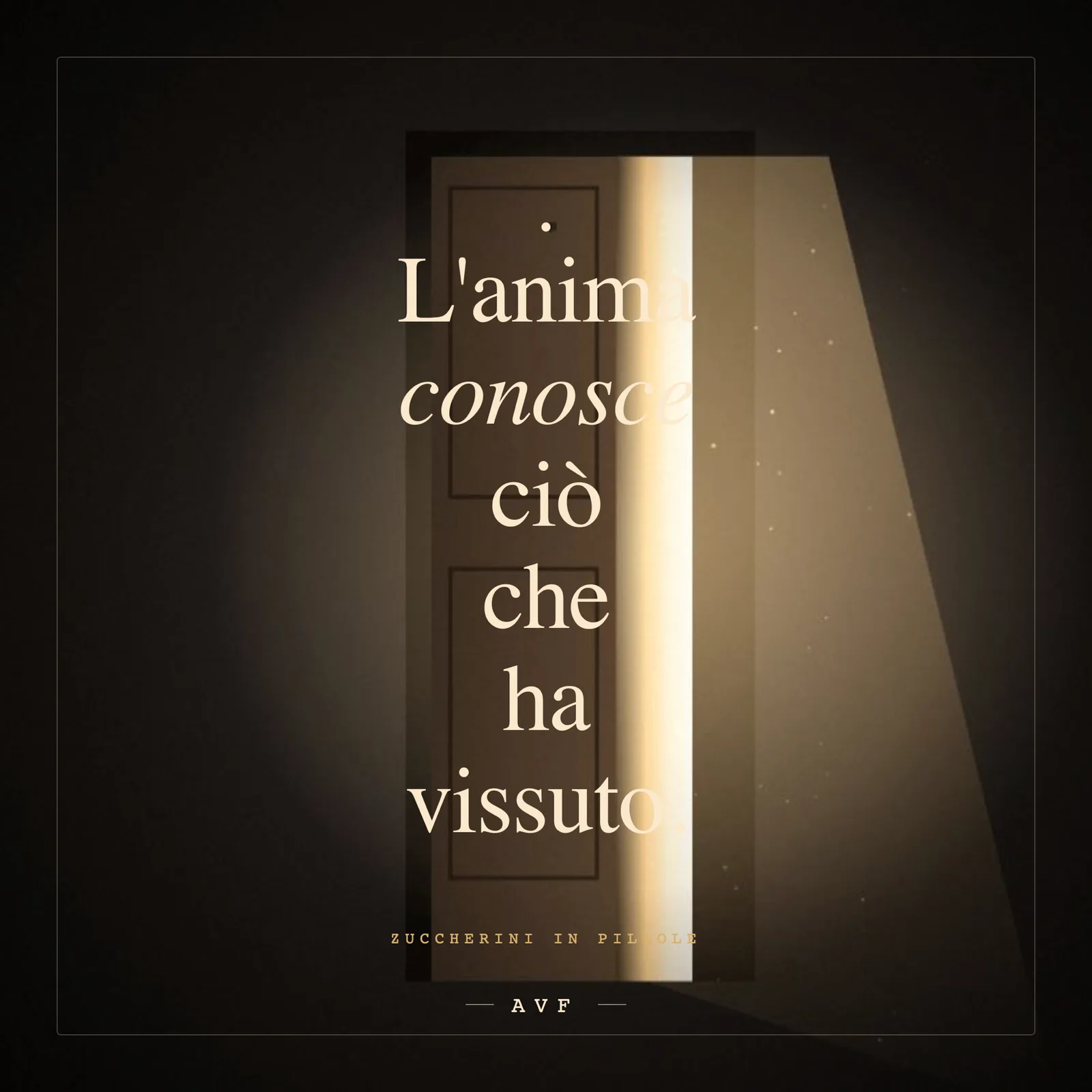 Lanima conosce
