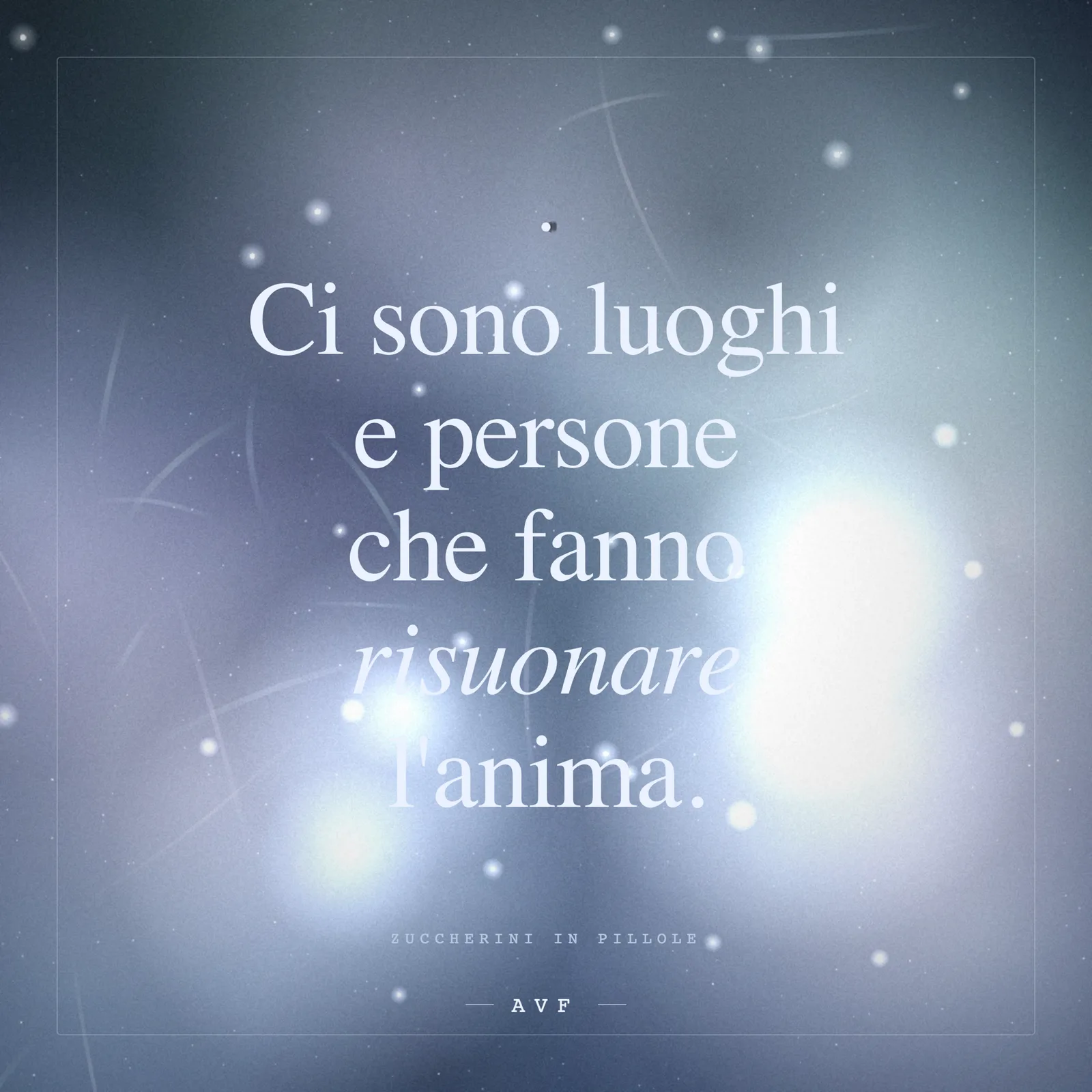 Risuonare lanima